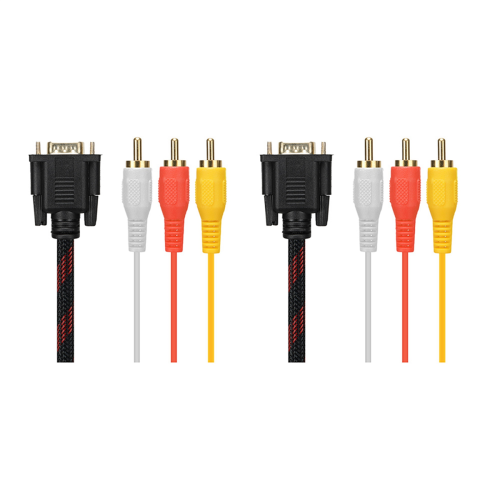 Adapter Cable, Cable Audio for HDTV PC DVD,5FT/ 1.5M 2