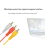 Adapter Cable, Cable Audio for HDTV PC DVD,5FT/ 1.5M 4
