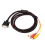 Adapter Cable, Cable Audio for HDTV PC DVD,5FT/ 1.5M 7