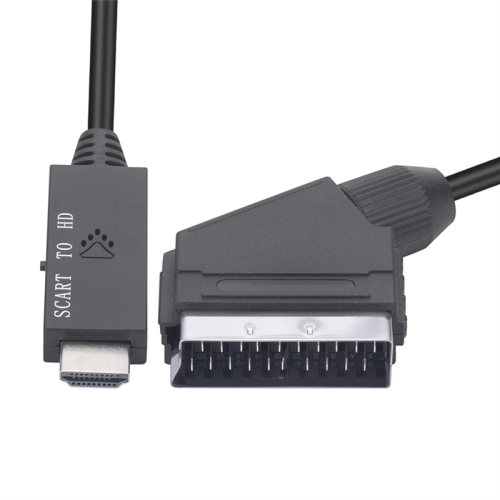 SCART to -Compatible Converter Computer Projection Tv Adapter 2