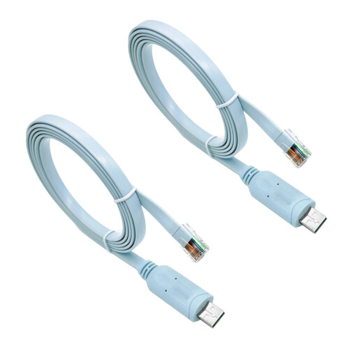 USB RJ45 Console Cable 6ft 8, 7, Vista, , Linux RS232