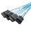 Mini SAS HD SFF-8644 to 4 x 7Pin Hard Disk Cable 12Gbps Server 6