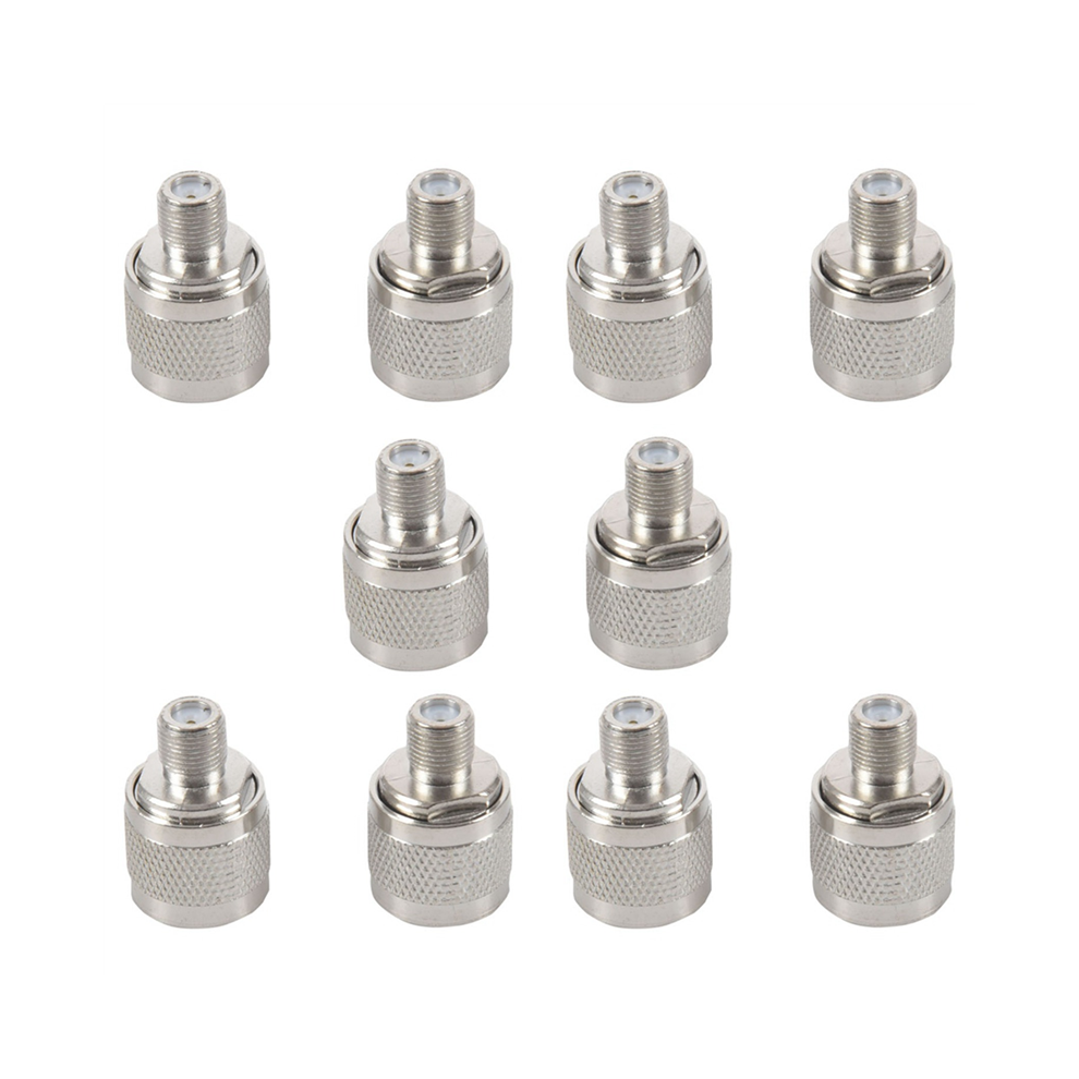 N Type male plug to F female coaxial adapter connector,silver-image-OPC-PJRH9WB-NEW
