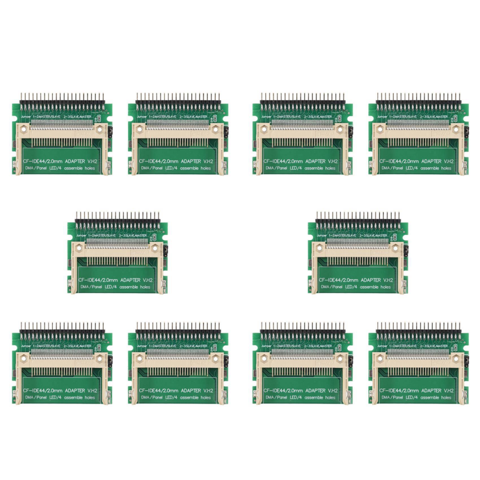 10X Compact Flash Card To Ide 44Pin 2Mm Male 2.5 Inch Hdd Bootable 4851857780746