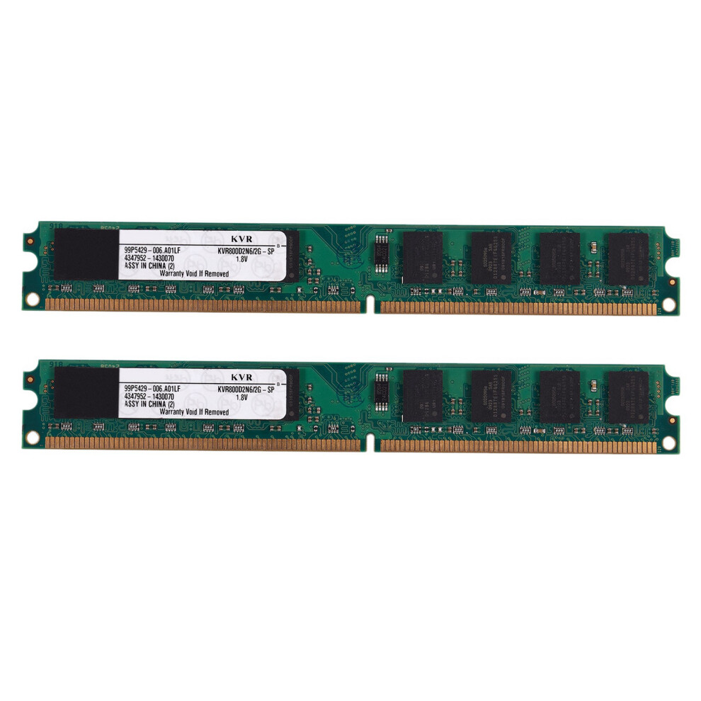 Photos - RAM 2GB DDR2 PC2-6400 800MHz 240Pin 1.8V Desktop DIMM Memory  (S)