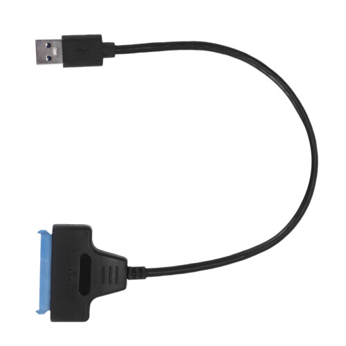 2X USB 3.0 To 2.5 inch Hard Drive Adapter -Black 2