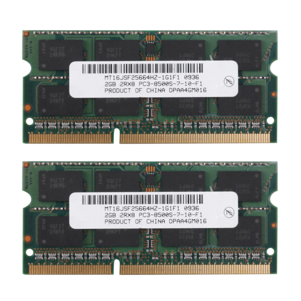 Ddr3 2Gb Laptop Memory Ram 2Rx8 Pc3-8500S 1066Mhz 204Pin 1.5V Ram 4851857785345