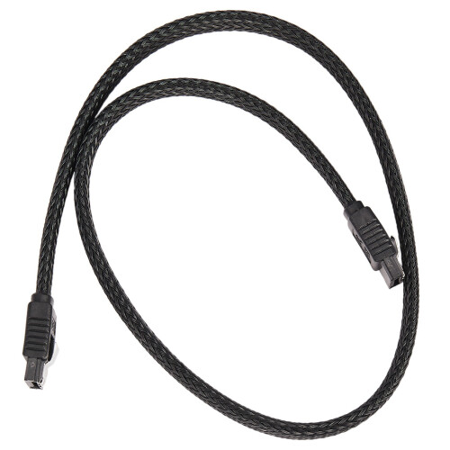 50CM 3.0 III SATA3 7pin Data Cable 6Gb/s SSD Cables(Black) 2