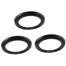 3X Camera Repairing 43mm to 52mm Metal Step Up Filter Ring Adapter