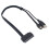 2.5 inch Hard Disk Drive 22Pin to eSATA Powered Cable Adapter 2