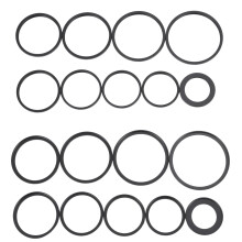 18Pcs Lens Filter Ring Adapter Down 37-82mm For Camera