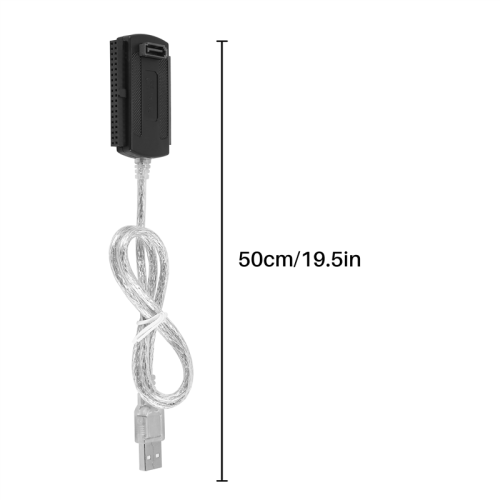 USB 2.03.52.5 IDE Hard Disk Drive HDD Converter Cable Adapter Black 1