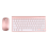 2.4Ghz Wireless Keyboard And Mouse For PC WindowsXP(rose gold) 2