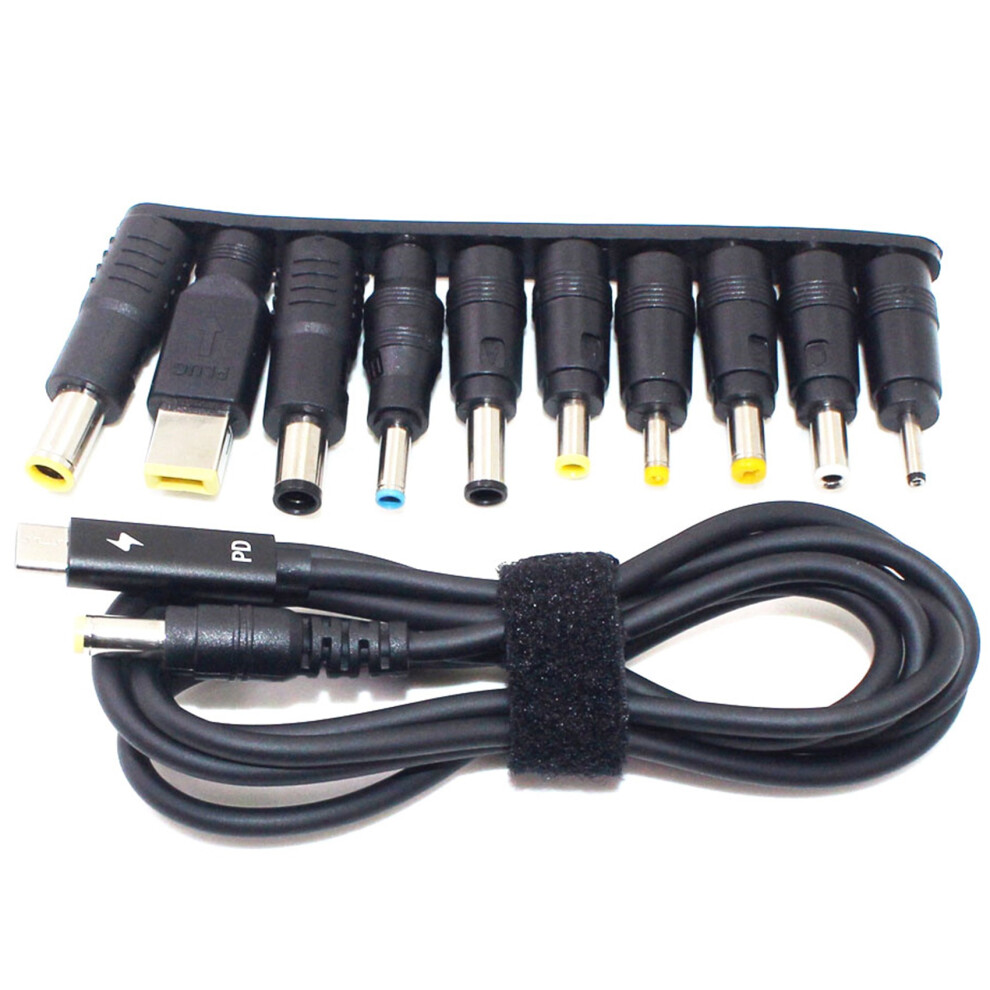 100W Type-C To Round Port Plug Dc Power Fast Charge Charging Adapter 4854112155945