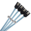 SAS Cable High Speed 6Gbps 4 Ports for Server 0.5 Meter 7