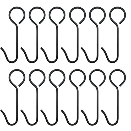 12Pcs 6Inch Steel Target Hanger Hook Gong Kit