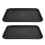2pcs Food Tray Multifunctional Thickened Slip 5