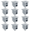 12 Set Solar Panel Mounting Clamp, Mount Clamp for Securing 30mm-50mm 1