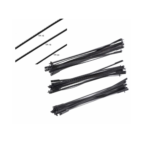36Pcs Scroll Saw Blades with Pin 15/18/24 Teeth Cut 2