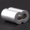 100x Aluminum Crimping Loop Sleeve for 3mm Diameter Wire Rope Cable 5