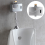 Automatic Electric Urinal Flush Valve Sensor&Manual Wall Mount DC6V 5