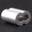 100x Aluminum Crimping Loop Sleeve for 3mm Diameter Wire Rope Cable 6