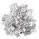 100x Aluminum Crimping Loop Sleeve for 3mm Diameter Wire Rope Cable 3