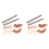 20Pack Copper Rivets and Burrs (14mm 19mm) with 2Pcs Punch Rivet 1