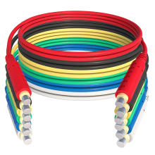 6PCS Magnetic Test Leads Silicone Soft Flexible Jumper Wires