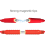 6PCS Magnetic Test Leads Silicone Soft Flexible Jumper Wires 4