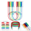6PCS Magnetic Test Leads Silicone Soft Flexible Jumper Wires 7