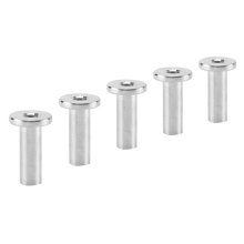 20Pcs Stainless Steel Protector Sleeves for 1/8inch DIY Balustrade