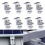 8 Pieces 35Mm Solar Panel Bracket Are Adjustable, Mounting 4