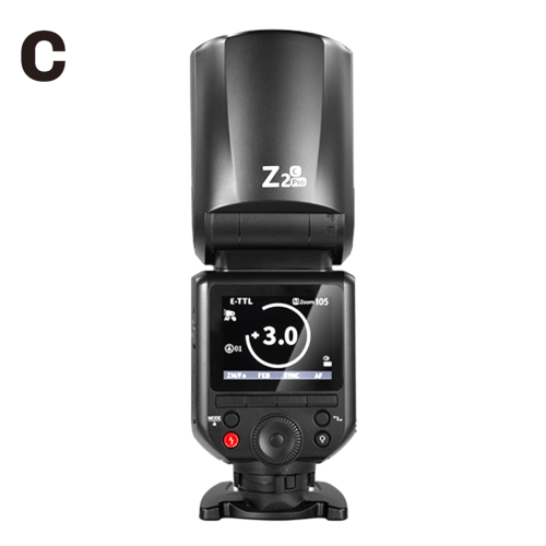 For Z2 PRO 2.4G TTL Round Head Flash Speedlite for 2
