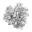 120x Aluminum Crimping Loop Sleeve for 2mm Diameter Wire Rope 4