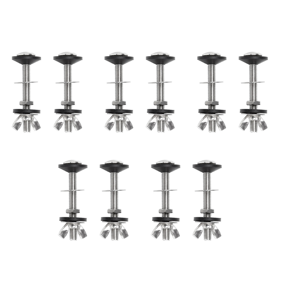 2Pack Toilet Tank To Bowl Bolt Kits Cistern Bolts Kit,Stainless Steel 4852447509501