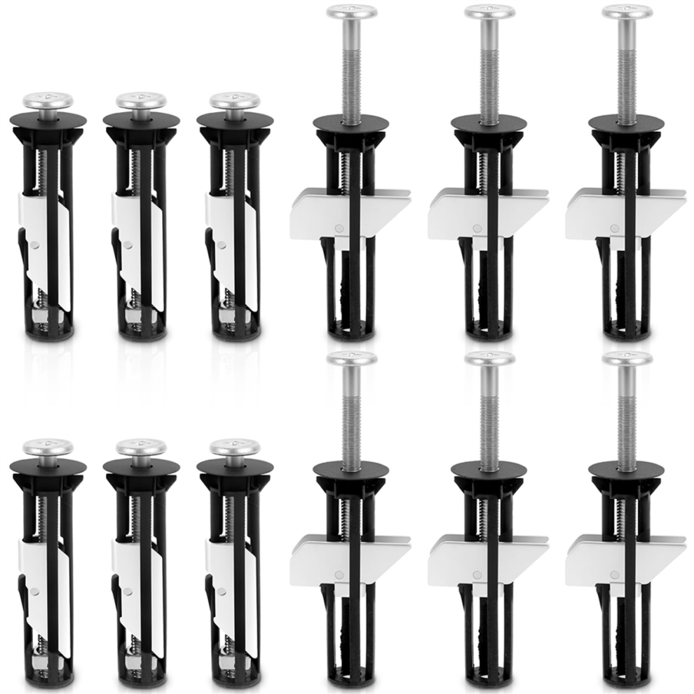 12Pcs Toilet Screws Replacement Kit, Universal Seat Bolts 4852447518459