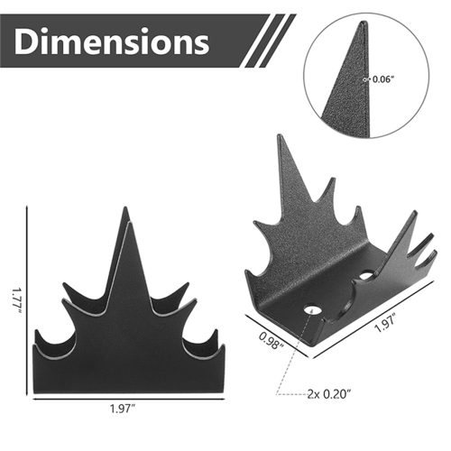 Fence Wall Spikes Security Anti-Intrusion 2