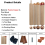 Knapping Tools Kit Obsidian Crafting Tool 7