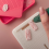Soft Ceramic Punching Auxiliary Tool Drilling Dust Box Peach Red 10