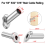 30 Degree 3/16In Angle Beveled Protector Sleeves, Wood Post 5