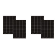 2Pcs 9inch W 12.5inch L Magnetic Cutting Shim Grid
