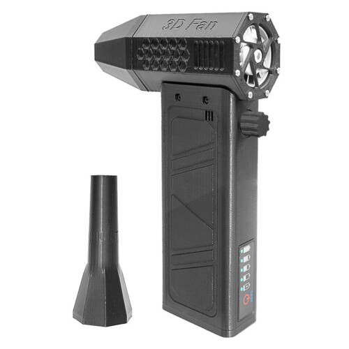 Blower Fan 140,000RPM Power Display,Violent Black