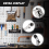 Single Flaring Tool & Swaging Kit for HVAC, Tubing, 6