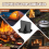 Wood Splitter,Portable Kindling Log Splitting Tool with Wedge, S 9