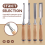 4Pcs Wood Chisels Tool Set for Carpenter 6/12/18/24mm 8