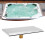 Waterfall Tub Spout G1/2 External Thread SPA 11