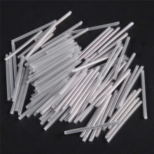 2.5mm Dia Fiber Optic Protection Sleeve Heat Shrinkable Tube 100pcs