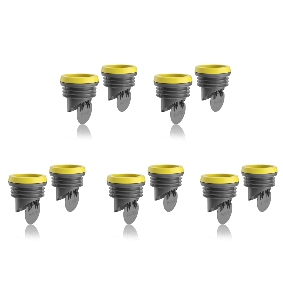 2Pcs Toilet Flanges Wax Rings With Prevent Backflow Valve 4852447520780