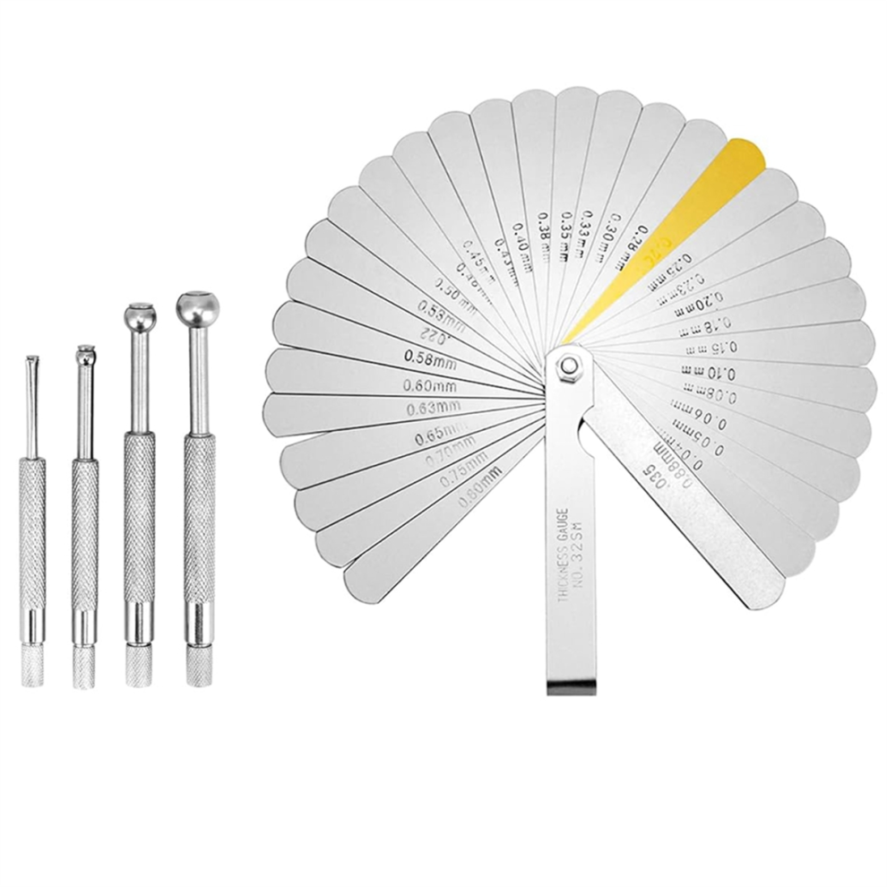 Telescoping Bore Gauge Set - Dual Marked Measuring Tool 4852447527642